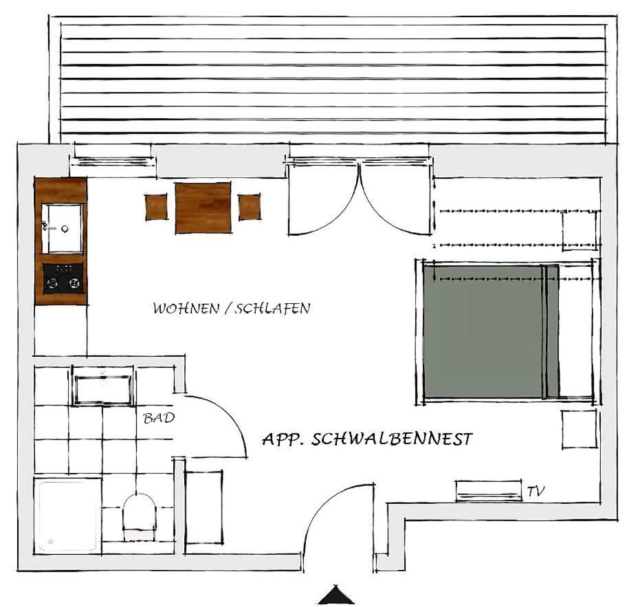 Ferien Hohes Elbufer - Fewo Schnakenbek Exterior foto